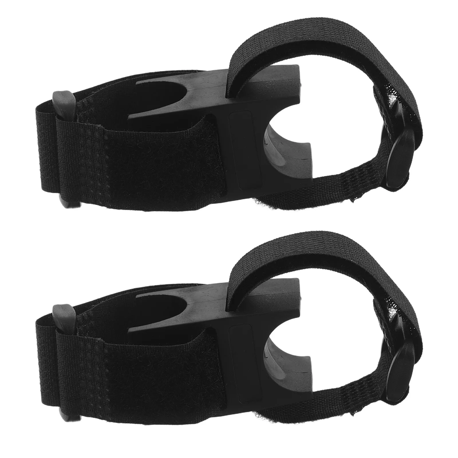 

Комплект из 2 регулируемых держателей для велосипедных фонарей, крепление-зажим для фонарика на руль велосипеда, надежный кронштейн для велосипедной фары, держатель для фонарика