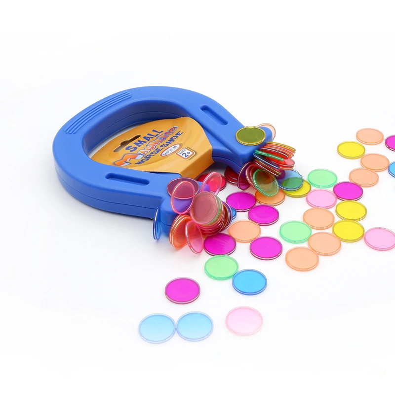 Baguettes magnétiques Montessori et jetons de Bingo, jeux de comptage et de tri des couleurs, outils pédagogiques, jouets éducatifs pour enfants