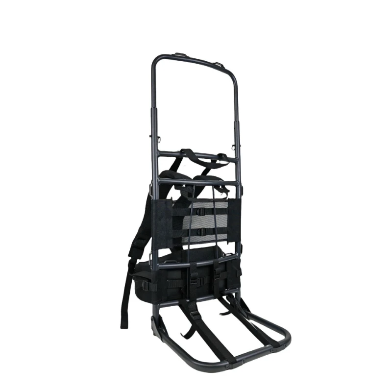 Aluminum Alloy Hiking Long Distance Load Comfortable Backpack Rack Outdoor Sports Thickened Back