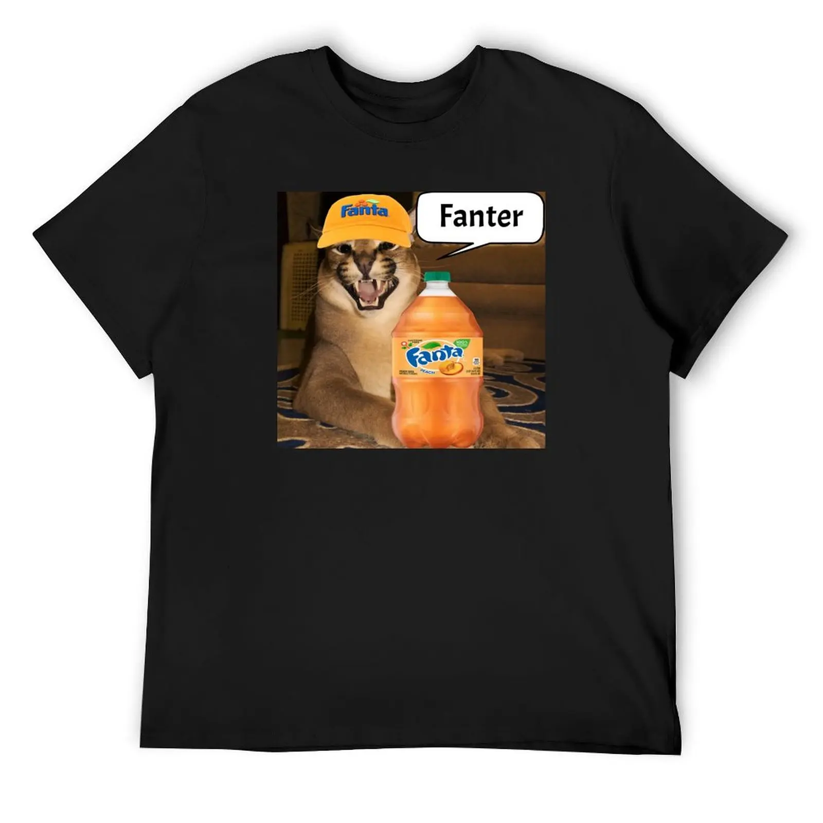 

Футболка Big Floppa Cat Meme Fanter, таможенные рубашки, футболка с рисунком, облегающие футболки для мужчин