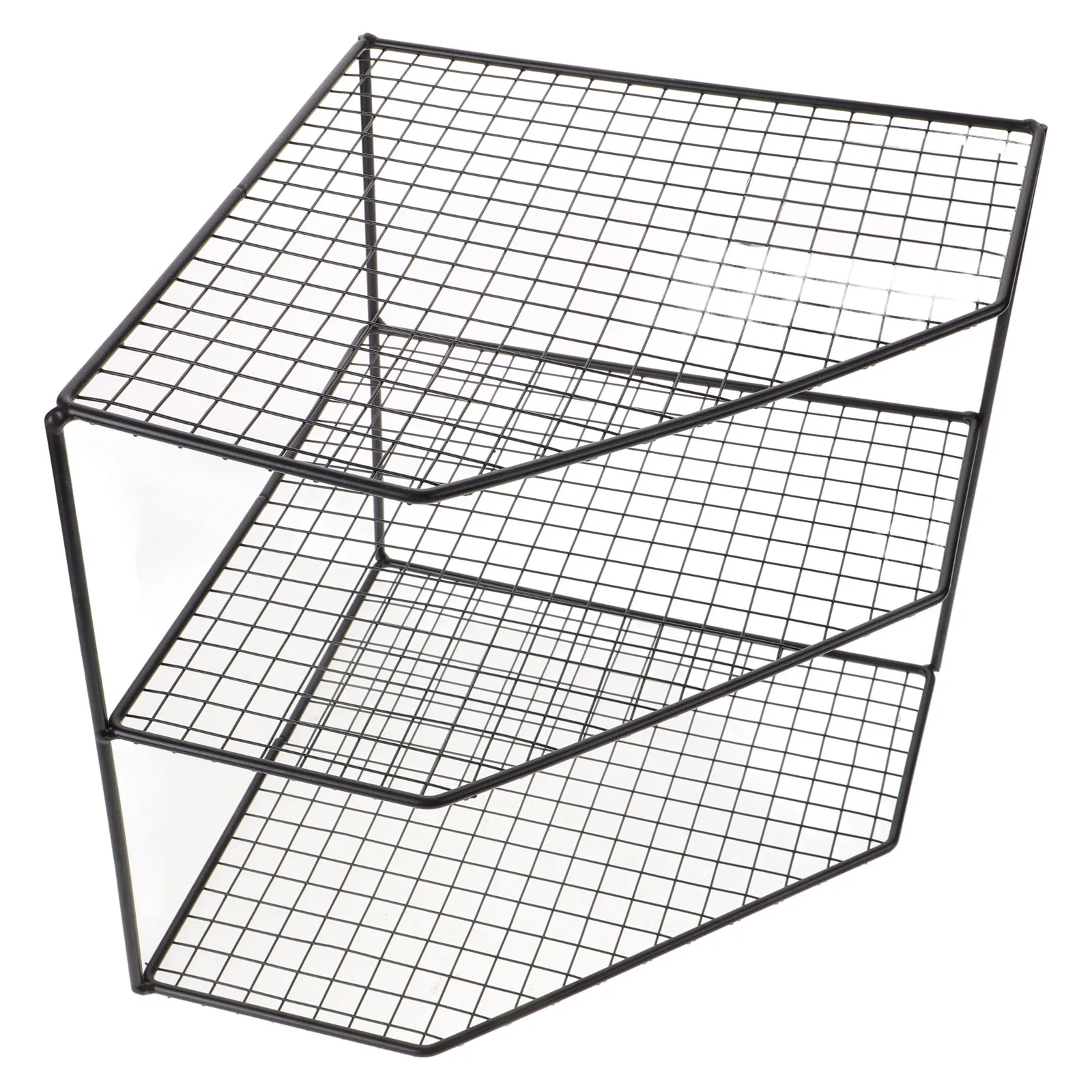 3-Tier Pot Storage Rack Kitchen Organizer Countertop Pan Holder For Pots Steam Pot Multi-Function Tiered Shelf Sink Rack