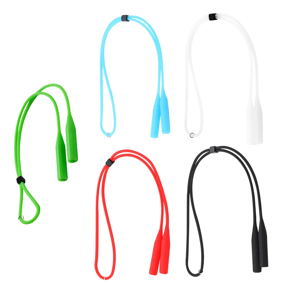 

Glasses Strap Eyeglass Rope Silica Gel Retainer Cable Lanyard Holder Sunglasses Sports Indoor Outdoor Secure Comfortable Durable