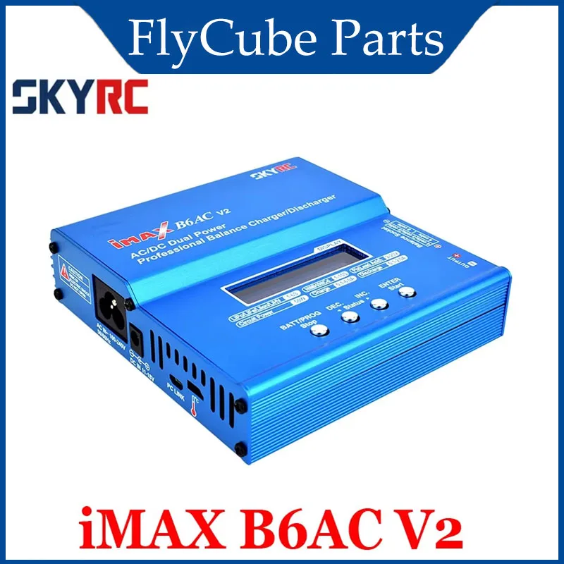 

SKYRC Литий-ионный Nimh Lipo аккумулятор для радиоуправляемой модели Зарядка аккумулятора iMAX B6AC V2 50 Вт 6A Балансовое зарядное устройство Разрядное устройство Цифровое