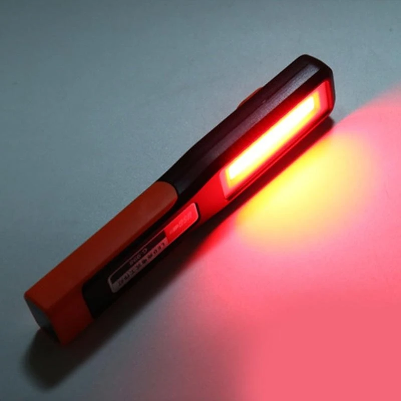 

P5ED USB Rechargeable Inspection Lamp with Super Bright COB LED for Workshop Household Outdoor Camping Hiking Work Lights