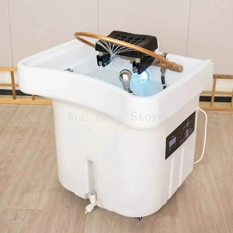 

Shampoo Backwash Spa Hair Bed Luxury Hairdressing Salon Washbasin Chairs Aesthetics Chair Hairstyle Sillas Hairdresser Basin