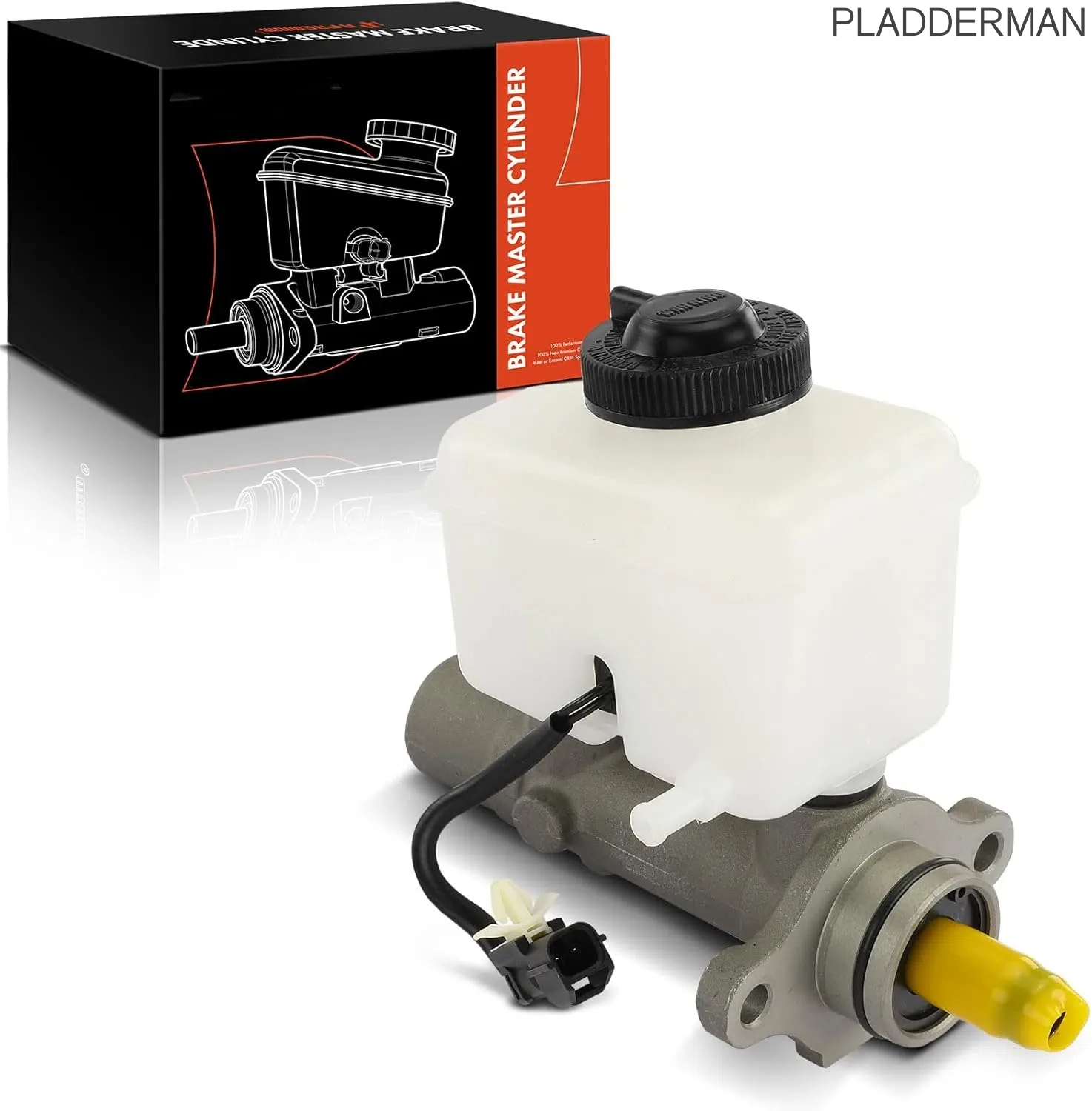 

Главный тормозной цилиндр с резервуаром и датчиком Kia Spectra 2002 2003 2004, механическая коробка передач; M630741, 0K2N343400, 0K2N3-43-400