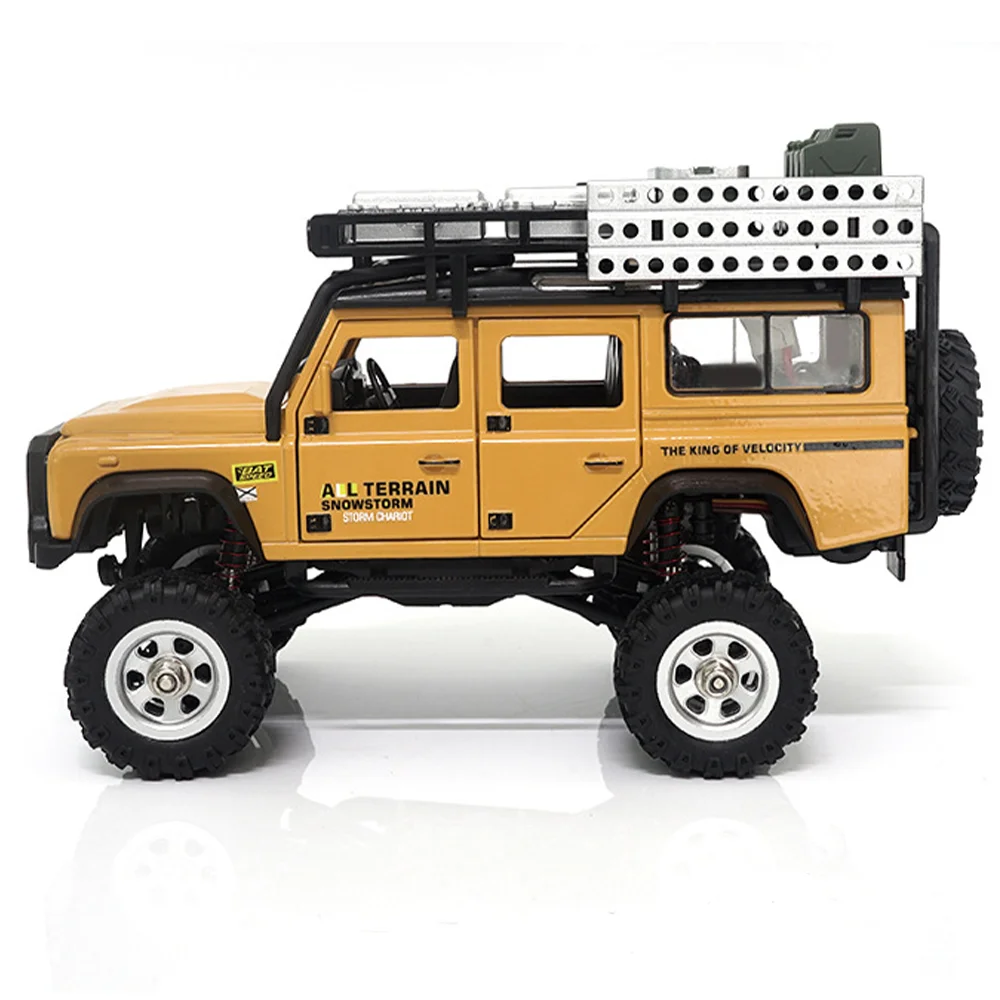 SG2801 metalowy korpus 1/28 RC samochód 8 km/H 2.4G szczotka 4WD samochód do driftu LED Light RTR pełnowymiarowy pilot Mini samochodzik prezent dla
