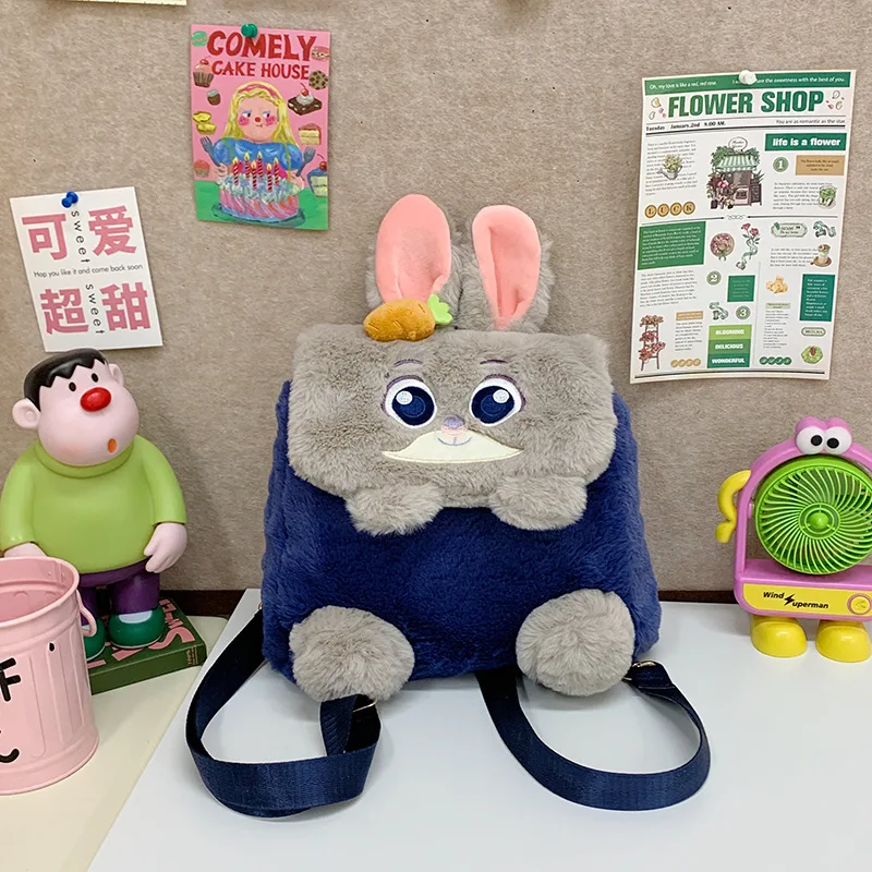 ديزني 2026 جديد Zootopia جودي آند نيك أفخم فيلم البضائع على ظهره الكرتون حقيبة ظهر ذات سعة كبيرة حقيبة رياض الأطفال هدية الطفل #6