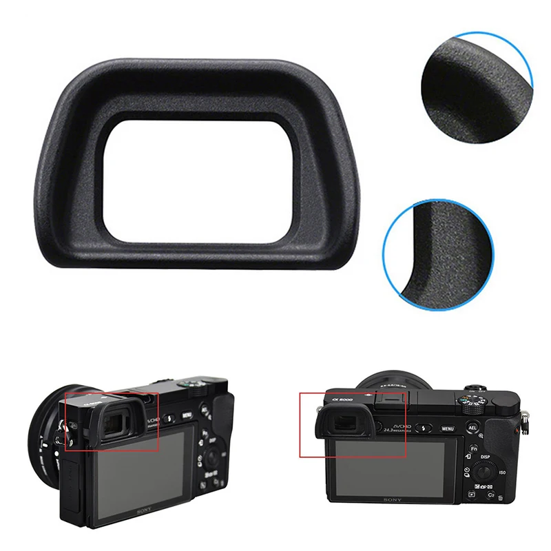 Hot Sale EP10 Viewfinder Rubber Eye Cup Eyepiece Eyecup for A6300 A6000 NEX 6 7 -EV1S  Camera Kits Accessories