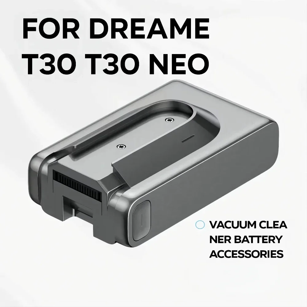 

5000mAh Extra Replacement Battery Rechargeable Removable for Dreame T30 R20 Cordless Vacuum Cleaner.