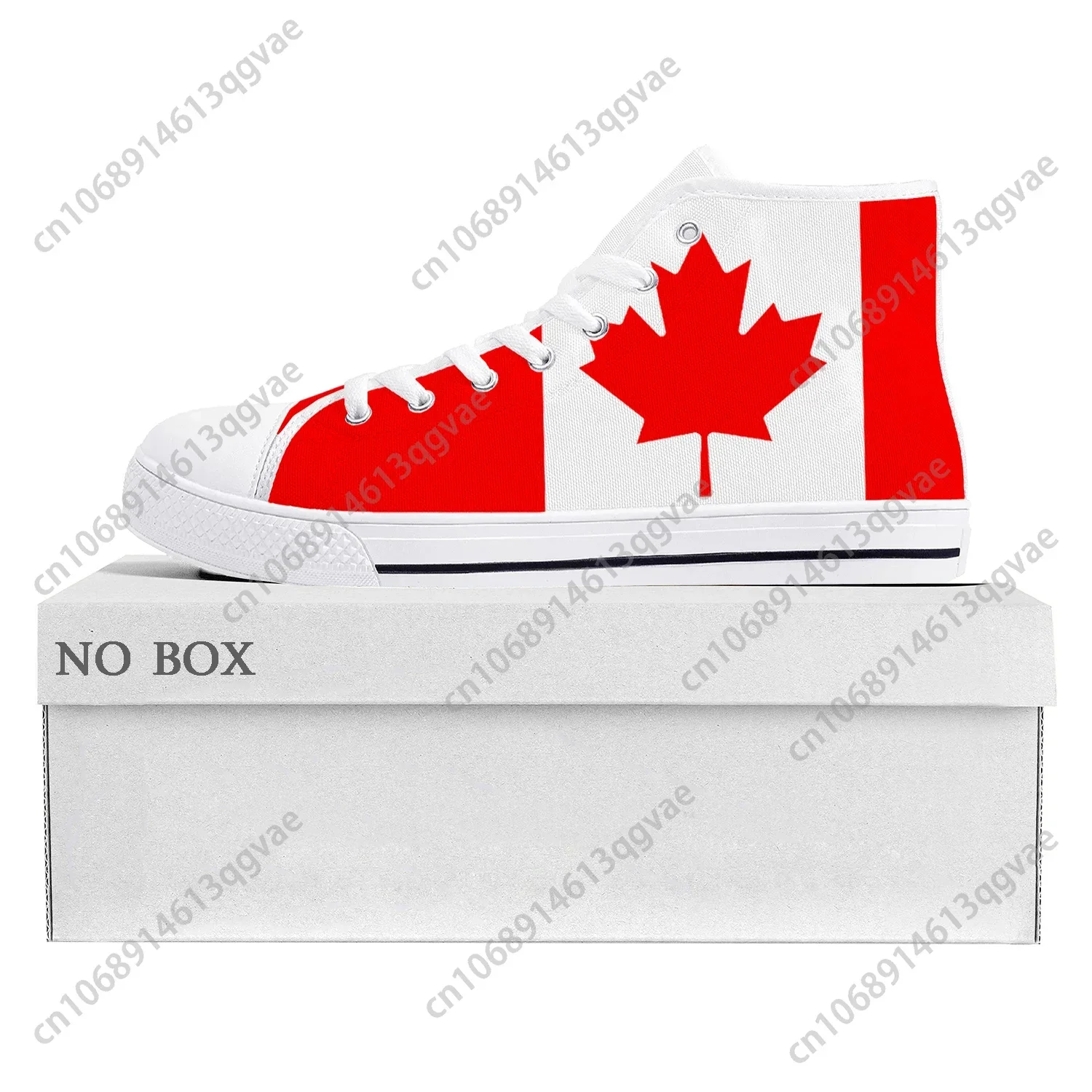 Canadian Flag High Top High Quality Sneakers Mens Womens Teenager Canvas Sneaker Canada Casual Couple Shoes Custom Shoe