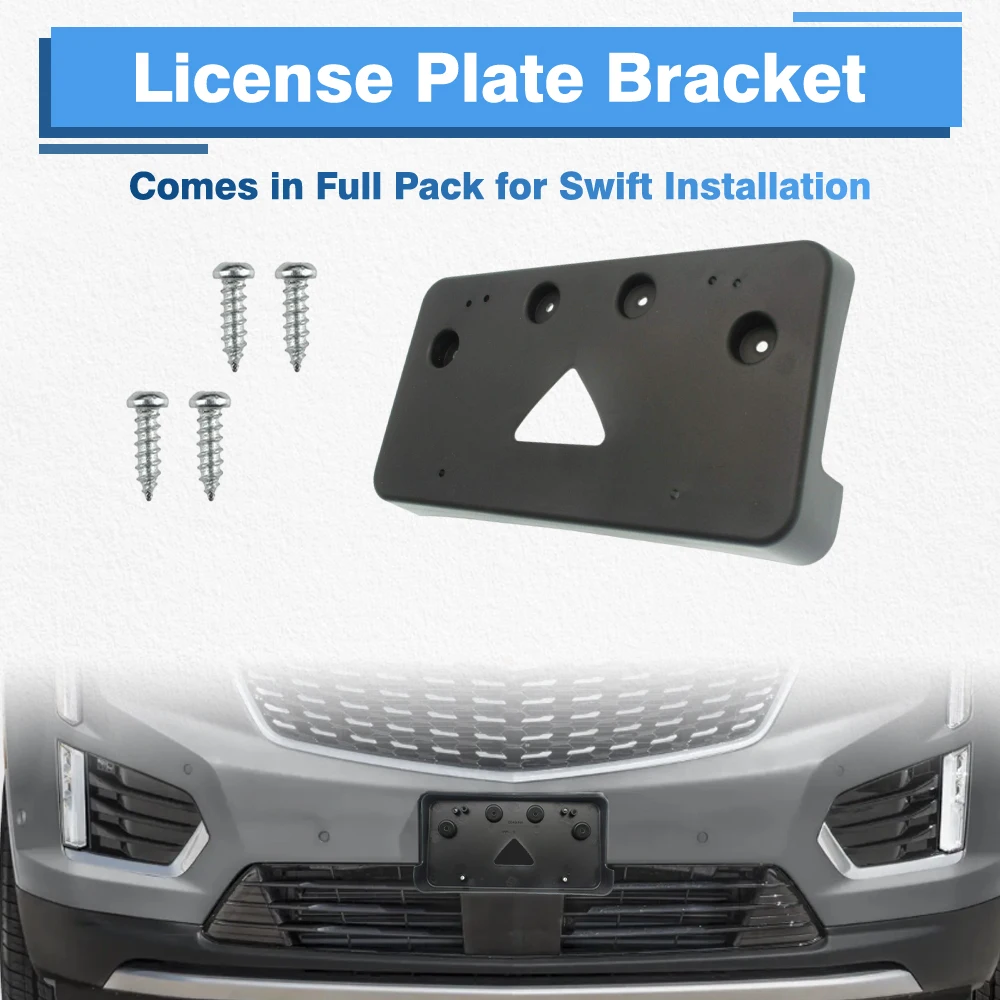 

Car Front License Plate Frame Mounting Bracket For Cadillac XT5 Livery Sport Base Platinum Luxury 2017-2024 GM1068186 84284824
