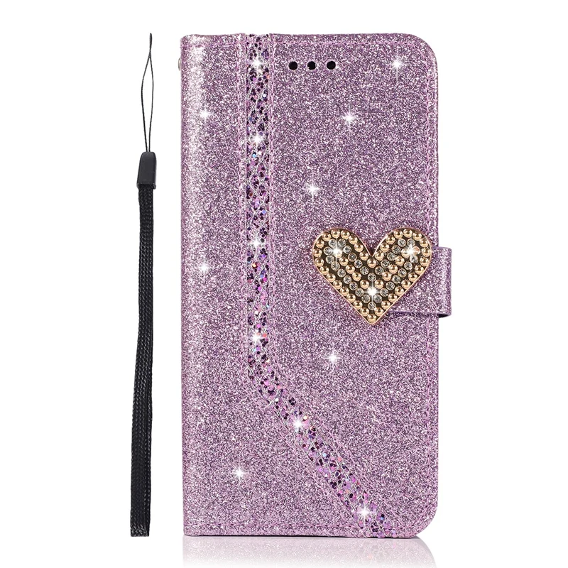 Luxury Glitter Powder Diamond Wallet Case for Samsung Galaxy A10 A20 A30 A50 A70 A13 A14 A34 A54 A51 A71 PU Leather Flip Cover