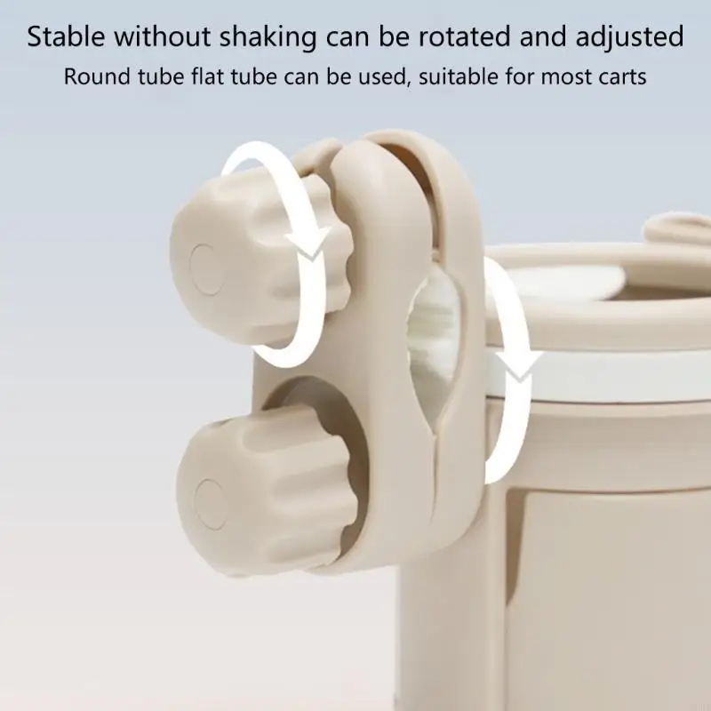corb-universal-3-in-1-cup-holder-with-phone-holder-multi-purpose-2-cup-holder-1-phone-stand-for-stroller-bike-wheelchair