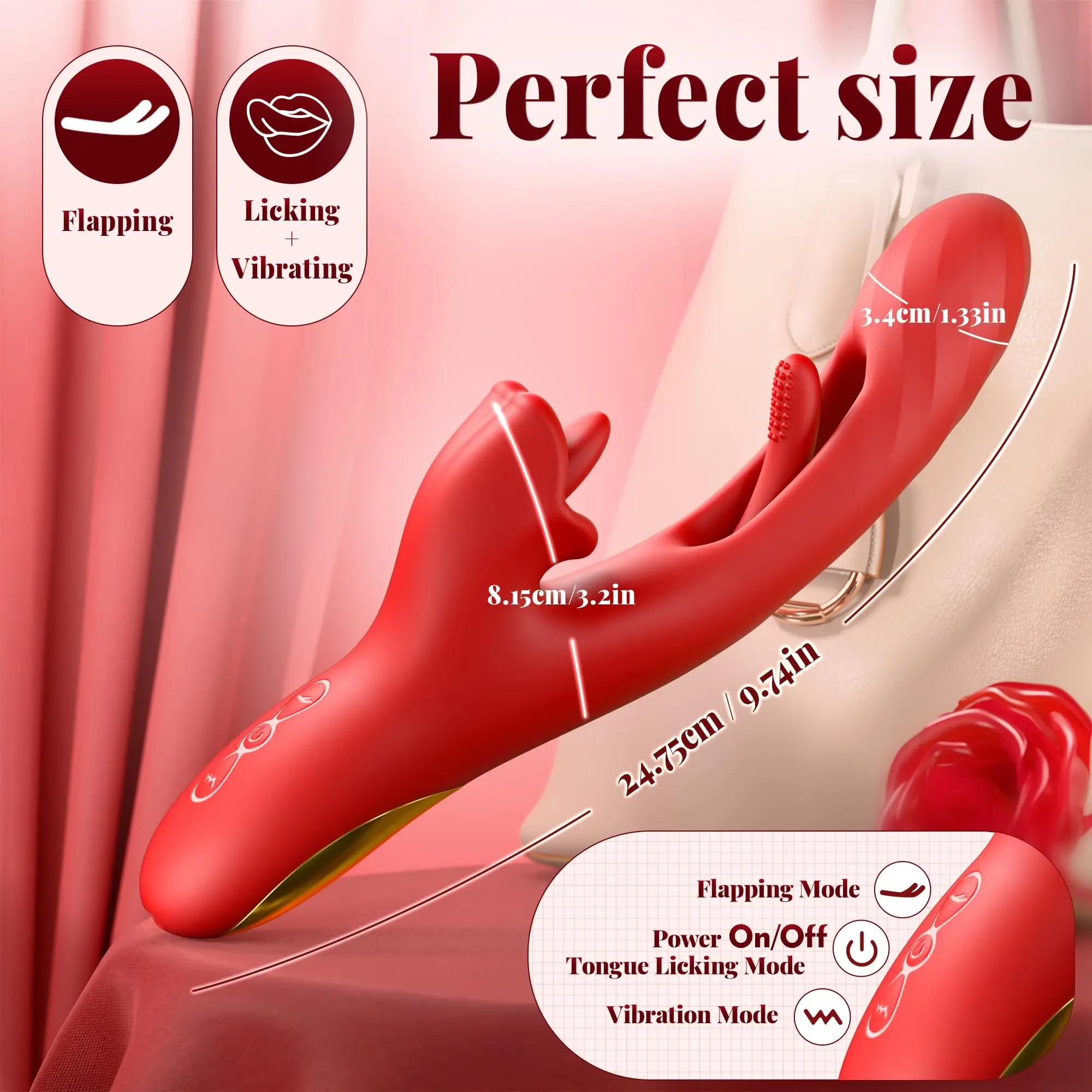 2-in-1-Vibrator zum Lecken der Zunge fr Frauen, klappender rotierender Klitoris-Stimulator, G-Punkt-Massage, weiblicher Masturbator, Sexspielzeug - AliExpress 66 2-in-1-Vibrator zum Lecken der Zunge fr Frauen, klappender rotierender Klitoris-Stimulator, G-Punkt-Massage, weiblicher Masturbator, Sexspielzeug - AliExpress 66