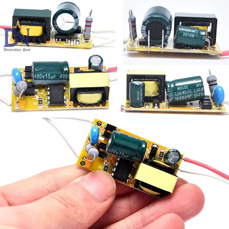 3W 5W 8W 18W 36W Led Licht Driver Voeding Transformator Uitstralende Module Board
