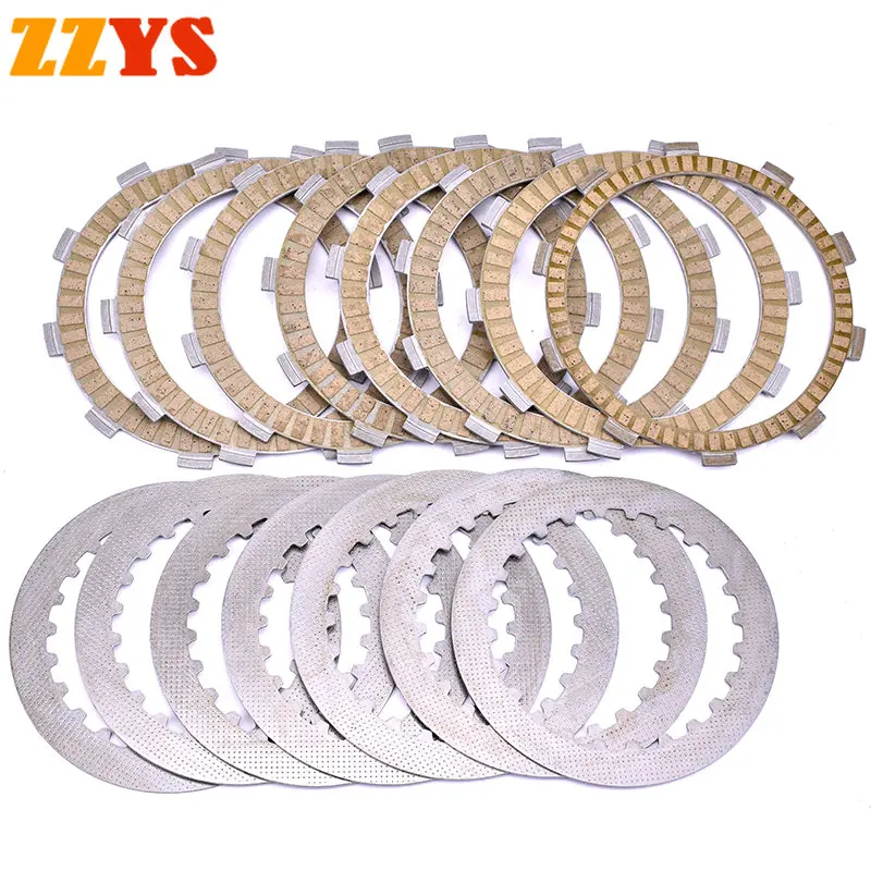 

Steel and Friction Clutch Plate Kit For Honda NT700 Deauville RC59 XL700 Transalp RD13 RD15 NT XL 700 VT750 VT750S RC58 VT 750