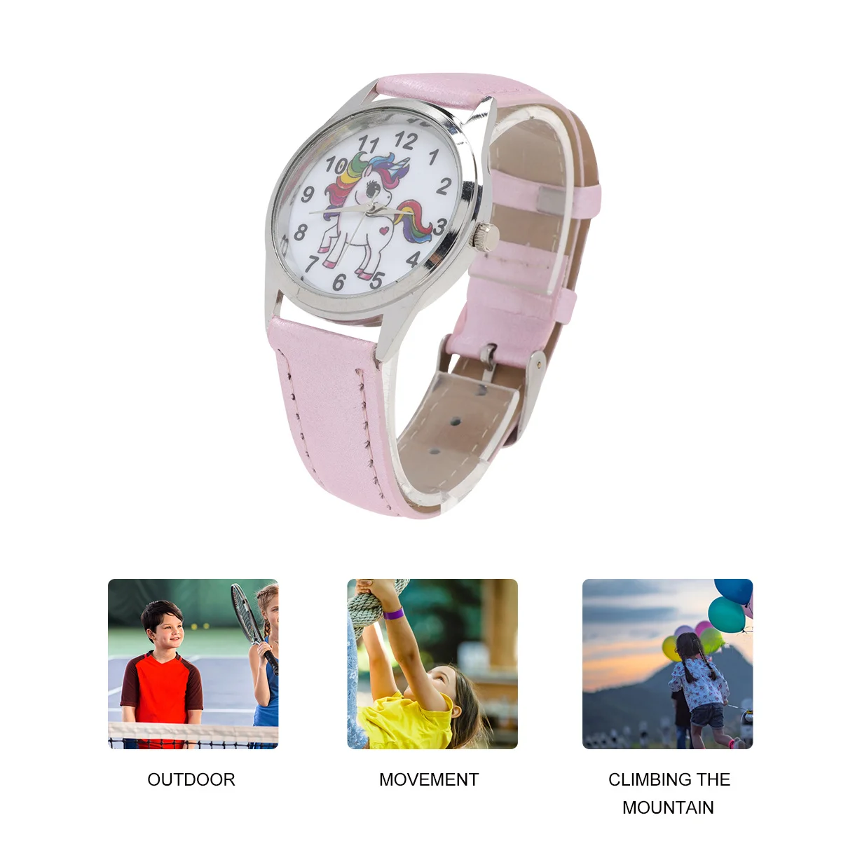 

Kids Unicorn Watch Premium Material Comfortable Fit Ideal Gift for Children Sports Fashion Strap Watch for Boys Girls