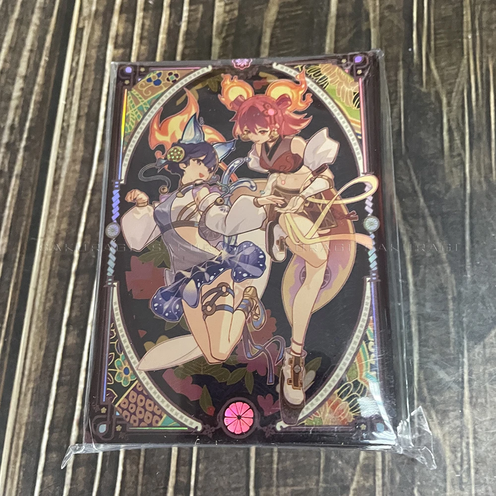 60pcs/pack Yu-Gi-Oh! Girl Card Sleeves Holographic Hare Nini the Mirror  Mikanko Protector Case TCG YGO Sleeve OCG Case YGO-115 - AliExpress