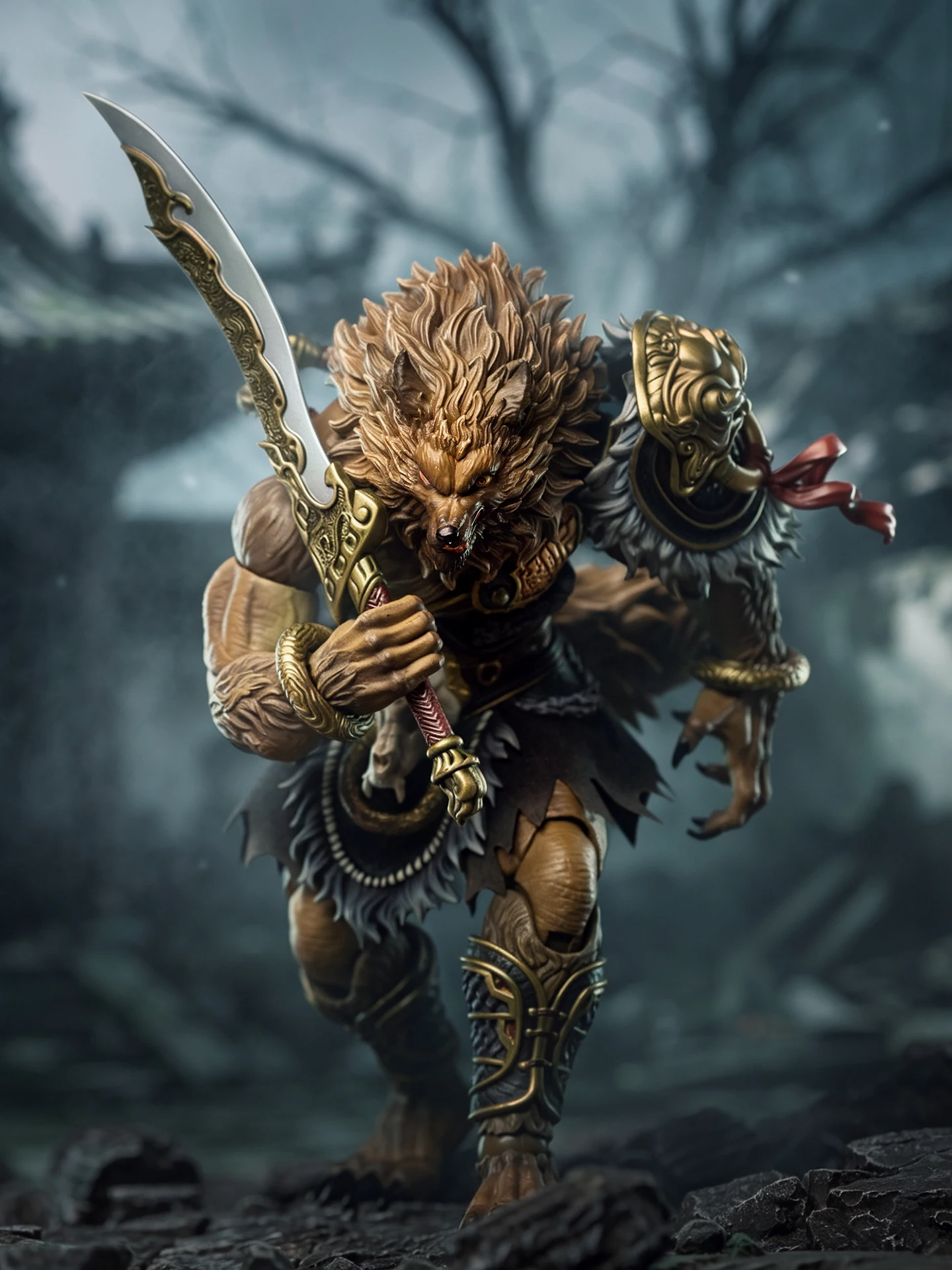 FancyRealm Figura de Acción de Warlord de Mer Mountain Seven Devil Articulada /12 PVC Pre-orden 6 Pulgadas Mer Mountain Seven