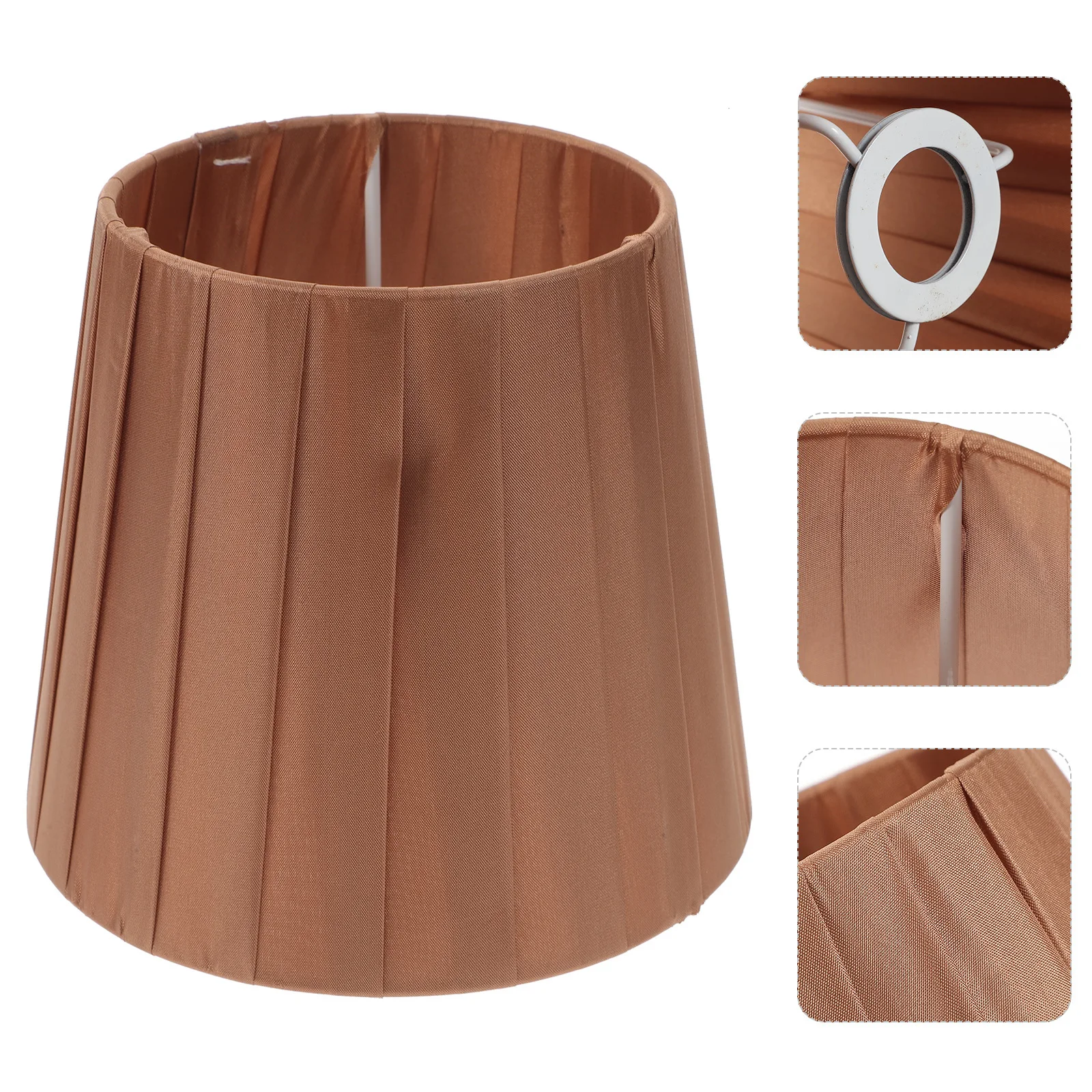 

Iron Cloth Lamp Shades for Table Lamps Bedroom Living Room Decor Lighting Accessories Dust Proof Replacement Small Modern