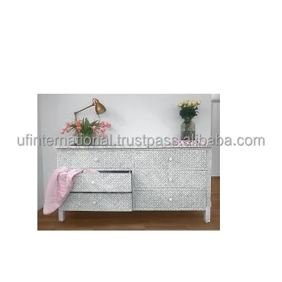 Best style furniture bone inlay drawers and best design green color modern of drawers for bedroom use and best sale