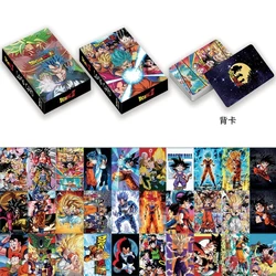 30 cards around the anime collection Super Sayajins Dragon Ball Z / GT / Super Goku LOMO card boxed children's toy gift