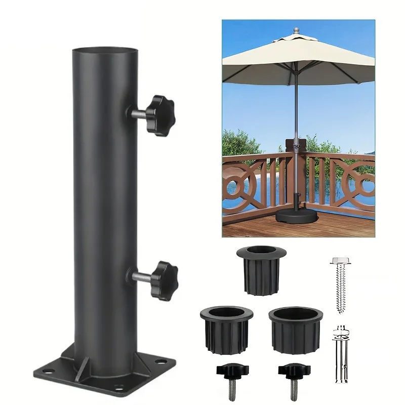 

Garden umbrella stand Adjustable umbrella stand Heavy metal parasol Market porch Garden base