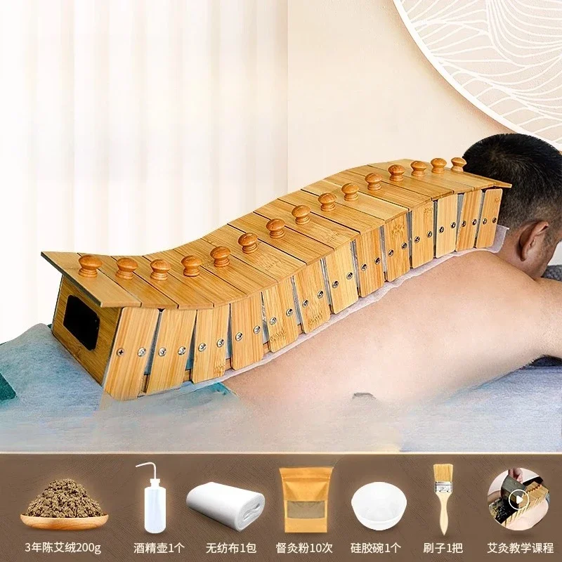 Keel moxibustion utensils, Governor pulse moxibustion tools, moxibustion abrasives