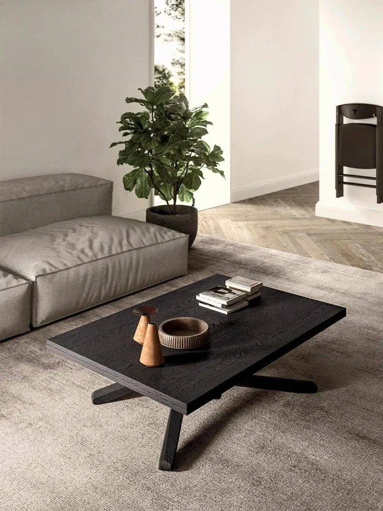 Solid wood lifting dining table two-in-one coffee table, small household dining table that does not take up space
