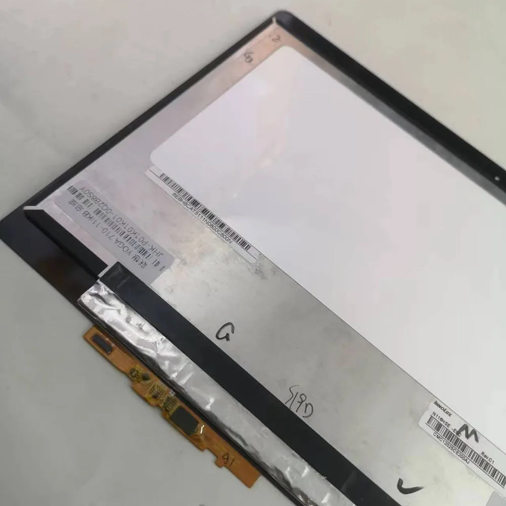 Imagem -04 - Lcd Touch Screen Digitizer Assembly para Lenovo Yoga Fhd Ips Display N116hse-cn 71011 710-11isk 11.6