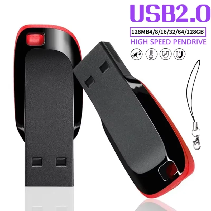 

Высокоскоростной USB-накопитель 64 ГБ 32 ГБ 16 ГБ 8 ГБ Memoria USB-накопитель USB-накопитель Водонепроницаемый U-диск 128 ГБ