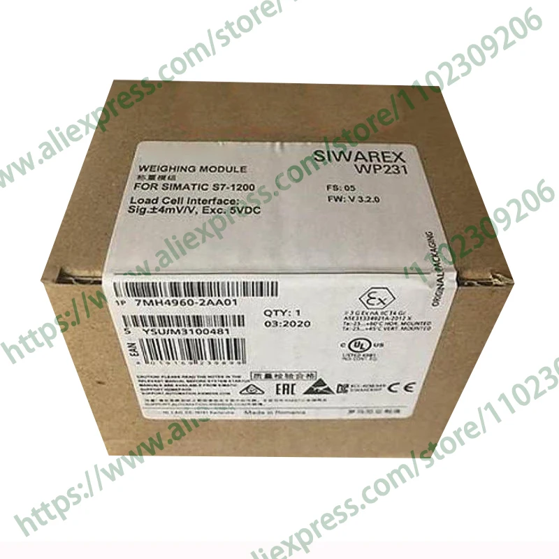 New Original Plc Controller S7-1200 67MH4960-2AA01 Electronic weighing module Immediate delivery