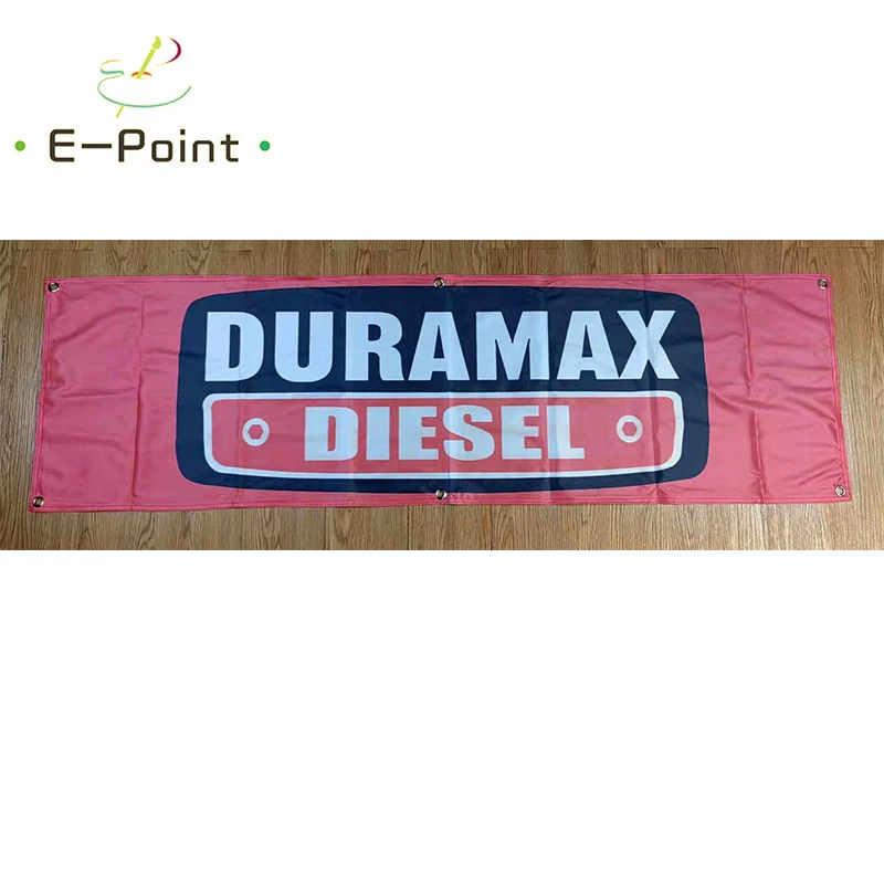 130GSM 150D Material Duramax Diesel Engines Banner 1.5ft*5ft (45*150cm) Size for Home Flag Indoor Outdoor Decor yhx011