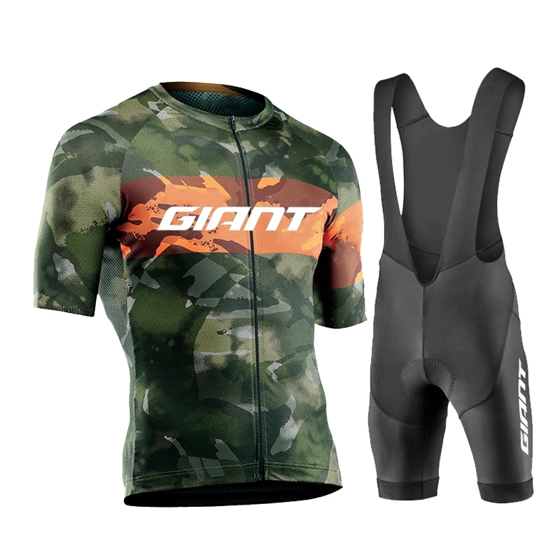 

GIANT Road Bike Clothing for Men, Breathable Cycling Jersey Set, Pro Team, Bicycle Wear, Racing Clothes, New, 2023