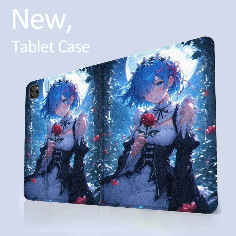 كارتون إعادة صفر أنيمي لباد برو اير ميني 1 2 3 4 5 6 7 7 8th 9th 10th 11th 10.2 9.7 10.5 10.9 11 12.9 حافظة كمبيوتر لوحي #4