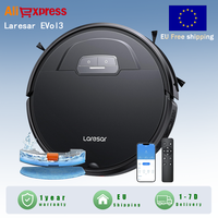 Laresar Evol 3 Robot Vacuum 4500Pa Suction Sweeping Robots Multifunctional Intelligent Sweeping Robot with Auto Carpet Boost