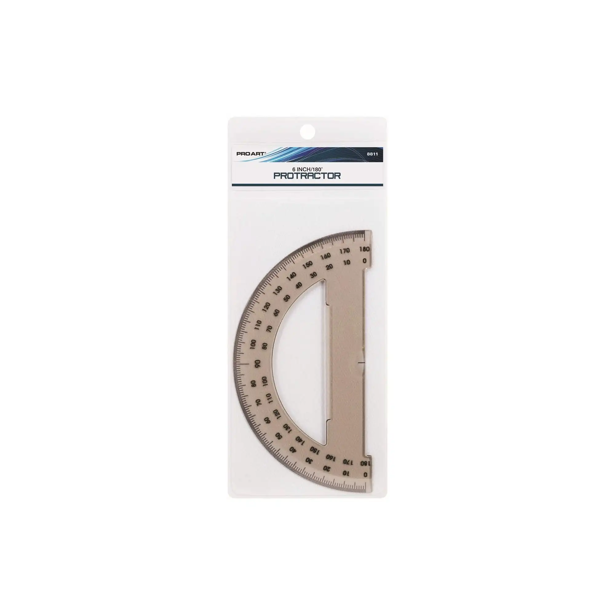 

Pro Art Protractor 180 Degree 6"