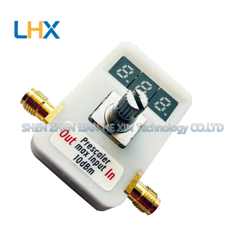 0.1-8GHz adjustable frequency divider with 8 adjustable frequency division ratios ranging from 16 to 2048 new