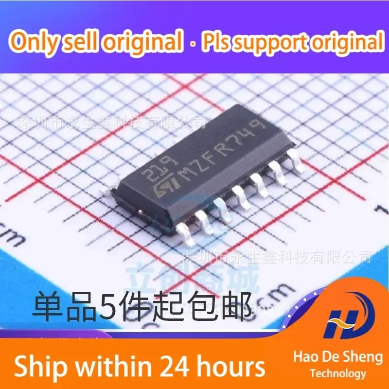 

10PCS/LOT ST LM219DT Logo 219 SOP14 Linearity Comparator IC New Original In Stock