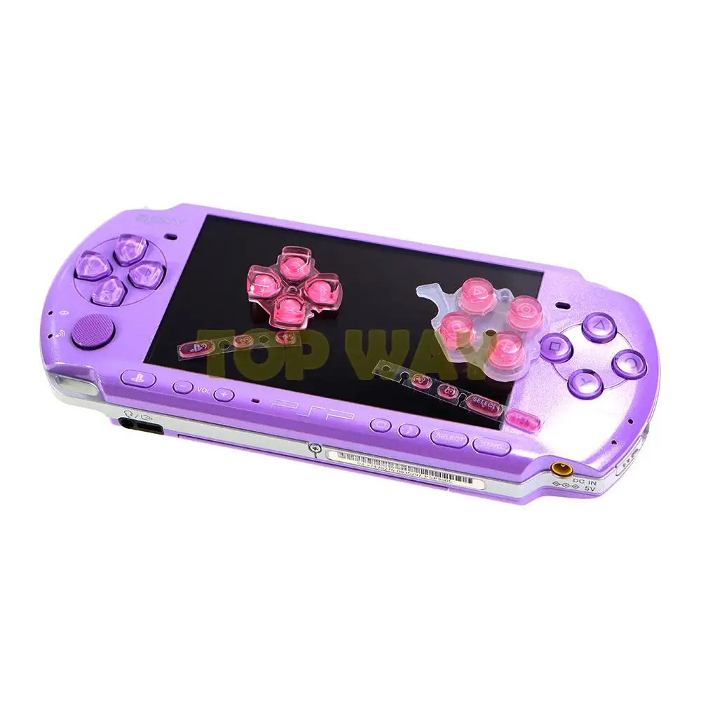 1 مجموعة يسار يمين أزرار مجموعة استبدال لسوني PSP 3000 المنزل بدء D سادة حجم أزرار ل PSP3000 لعبة وحدة