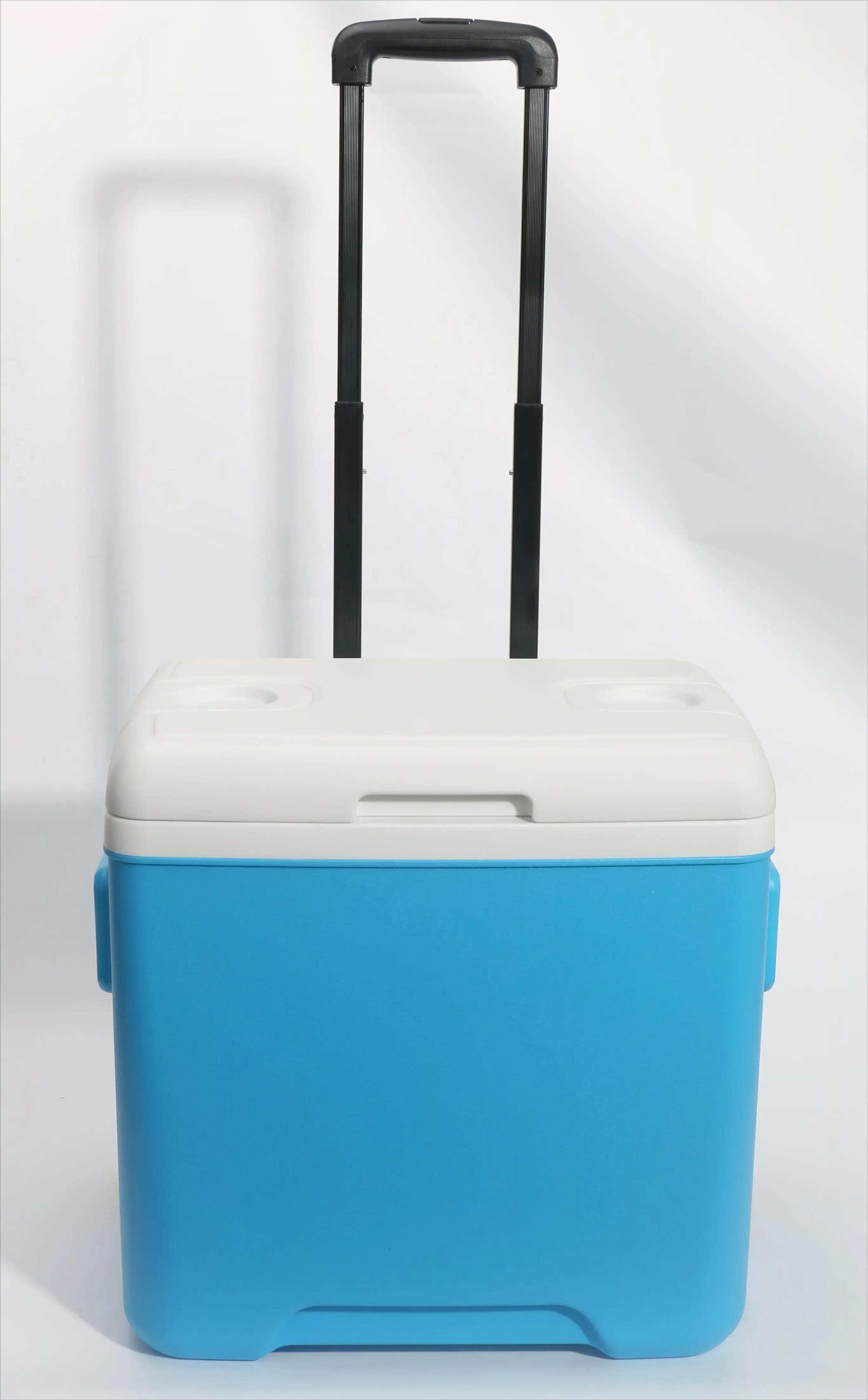 Retail Medium Size Customized Modern 30L  Portable Keep Food Warm Cold Chain Freezer Ice Cooler Box with Wheels