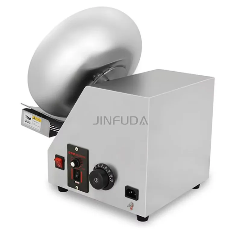 آلة طلاء الشوكولاتة التجارية آلة صنع الشوكولاتة للمكسرات والفول السوداني واللوز