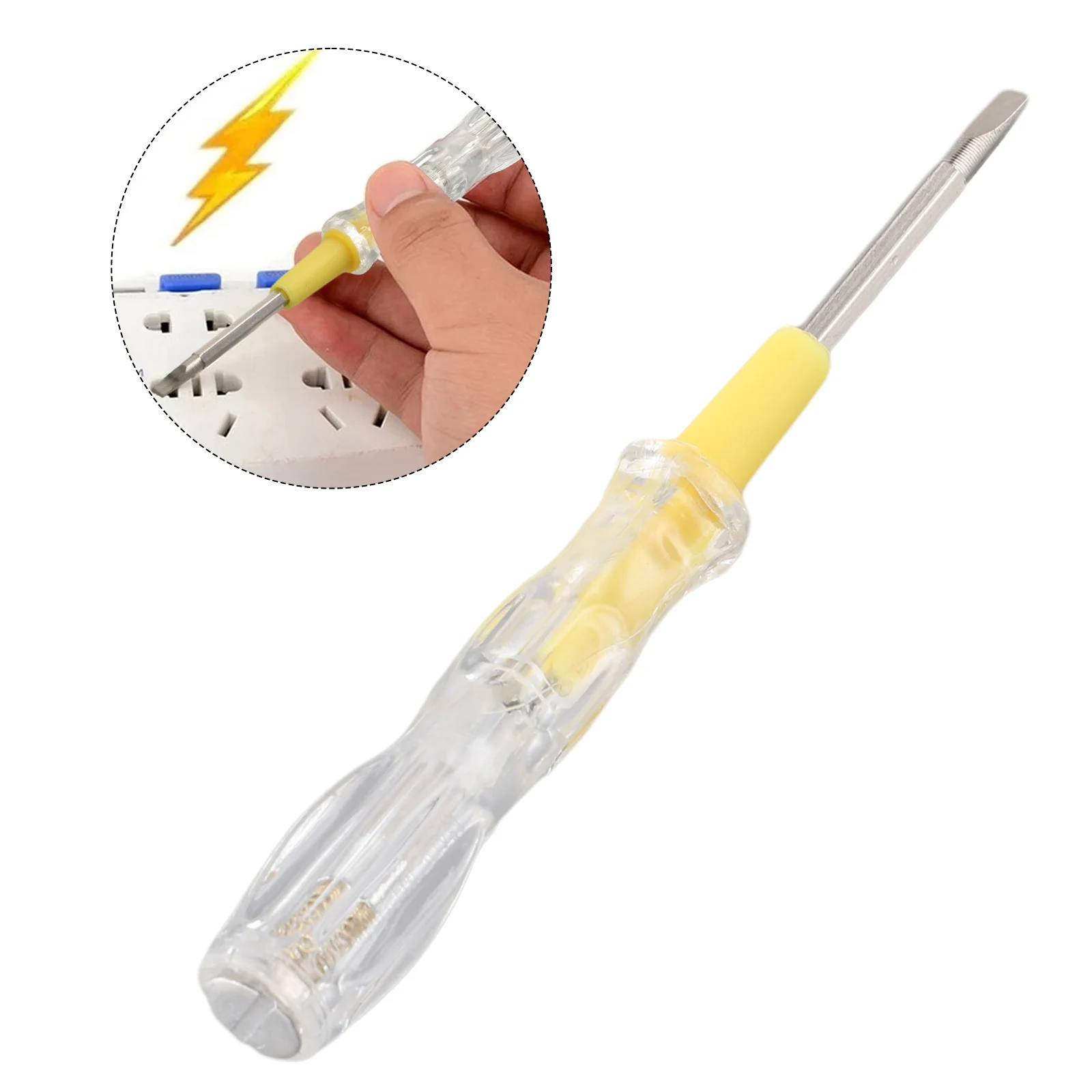 100-500V Electric Test Tester Pen Flat Head Cross Screwdriver Multifunctional Test Pencil Non-contact Circuit Test Pen Hand Tool