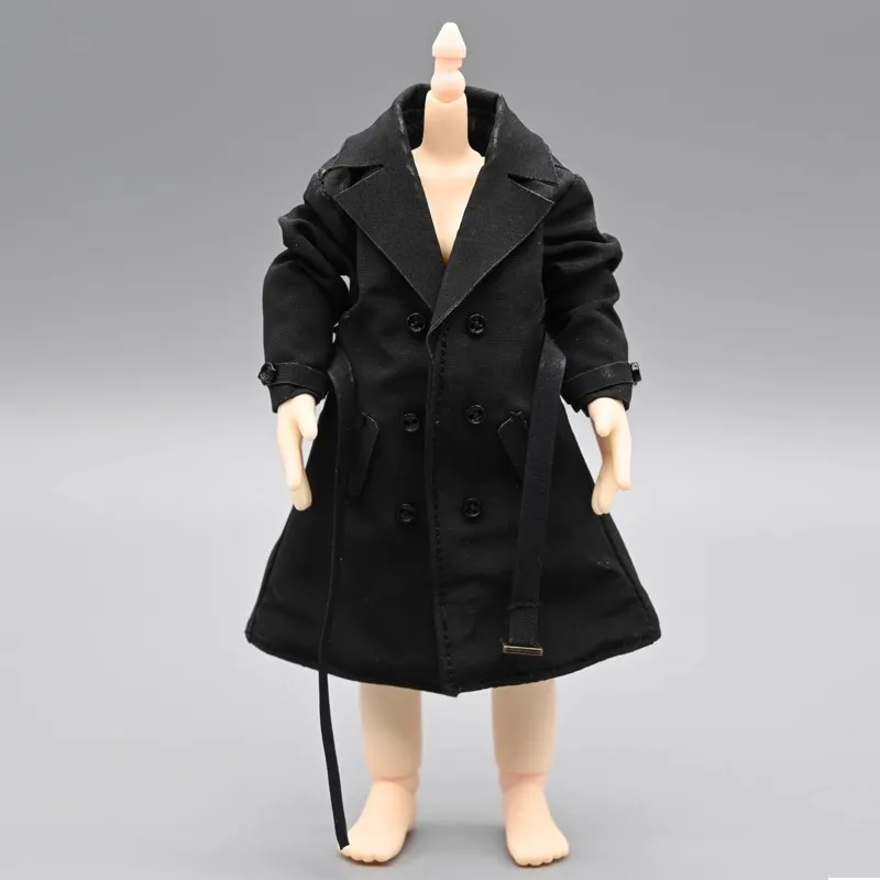 1/12 Soldaat Kleding Accessoires Lange Windjack Hoge Kwaliteit Model Speelgoed Voor 6 ''Action Figure Body Op Voorraad