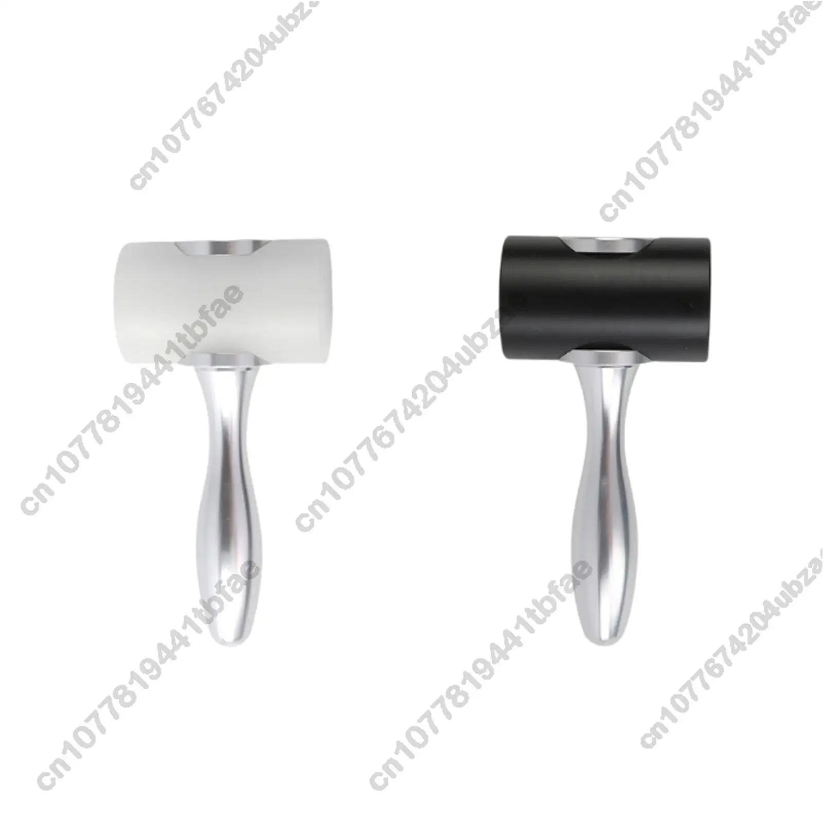 Nylon Leather Carving Hammer Stable Professional Manual Tool Handmade Metal Handle Nylon Hammer for Leatherwork Office Tailor
