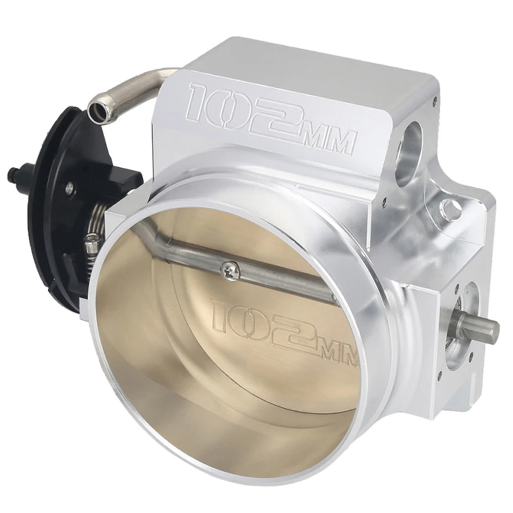 For LS1 LS2 LS3 LS6 LS7 LSX Aluminum Billet 102mm Throttle Body, LS Throttle Body Cable Drive