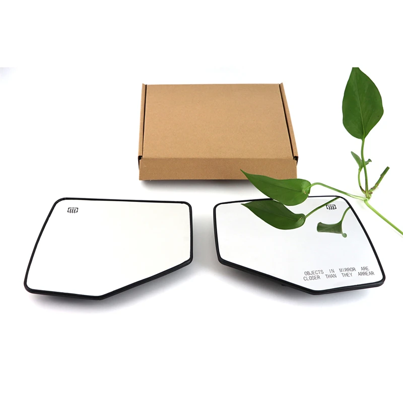 الجانب الأيمن الأيسر ساخنة الجناح مرآة الزجاج لوحة الرؤية الخلفية لفورد اكسبلورر Mk4 2006-2010 الجانب الباب الجناح مرآة الزجاج #3