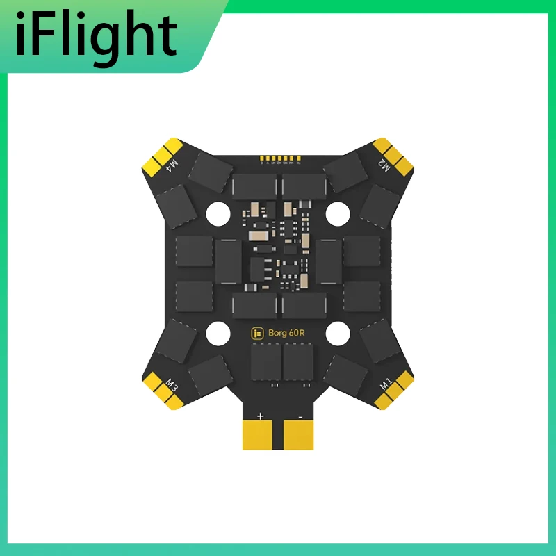 

iFlight Borg 60R 3-8S 4-IN-1 ESC with 20x20mm Mounting Holes for FPV Racing Parts