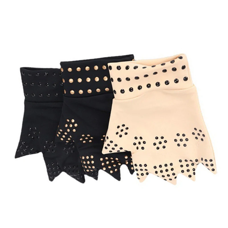 【B】1Pair Magnetic Gloves Men Women Arthritis Compression Finger Support Therapy Joint Pressure Non-slip Gloves - view 5